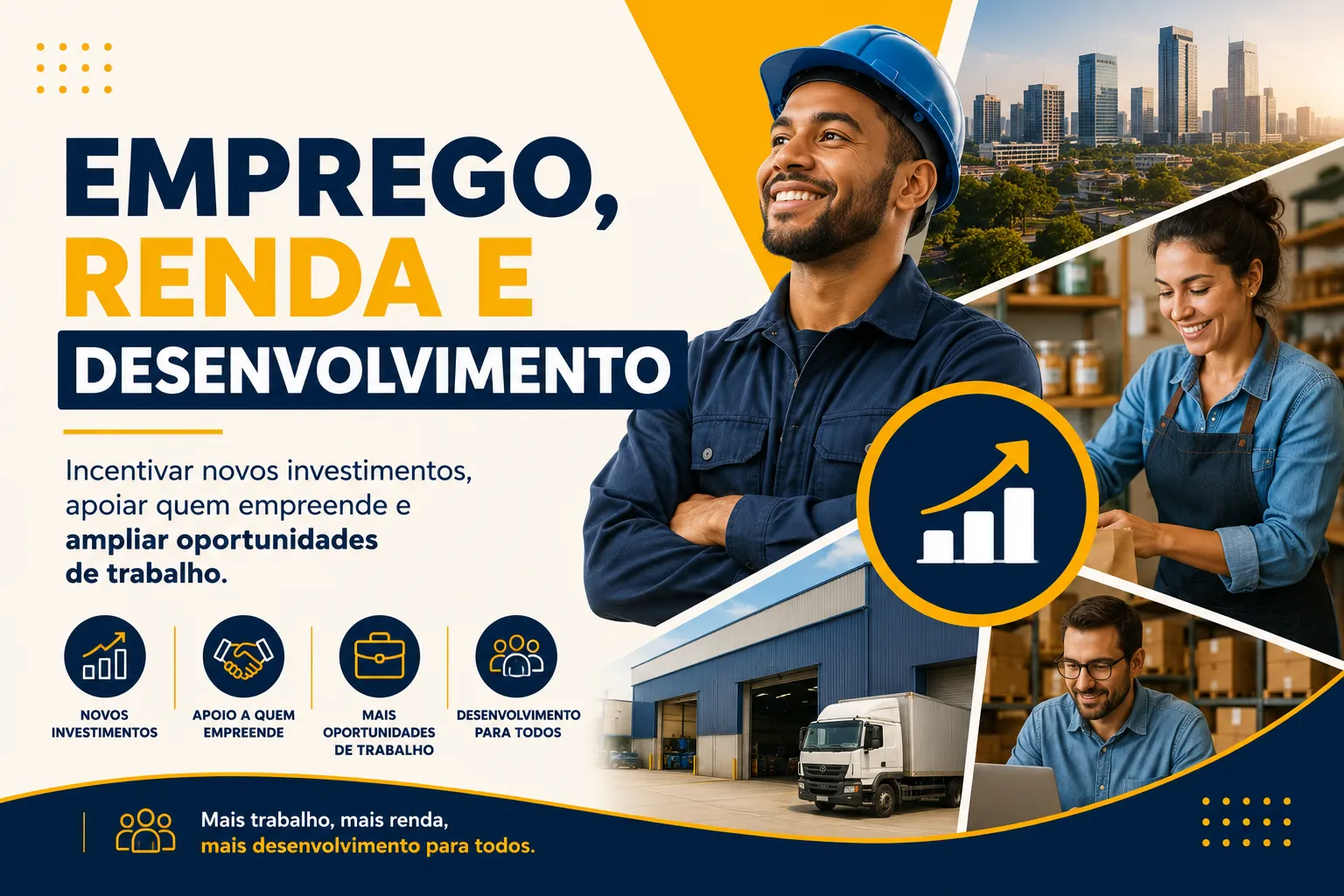 EMPREGO, RENDA E DESENVOLVIMENTO