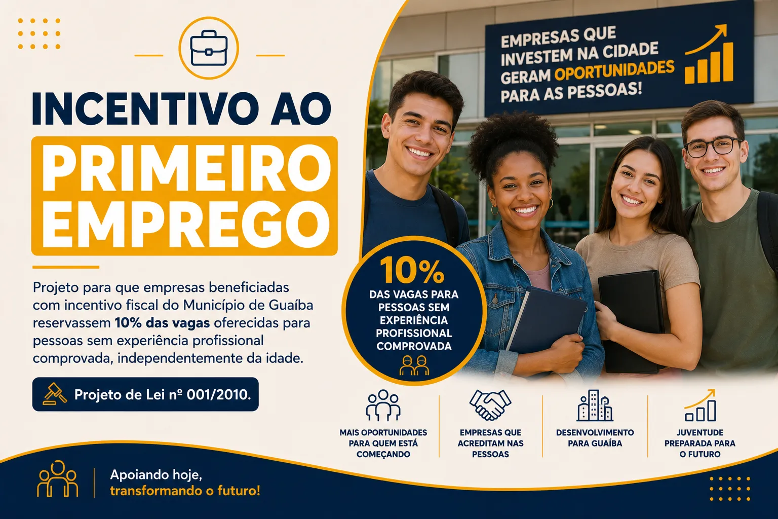 INCENTIVO AO PRIMEIRO EMPREGO