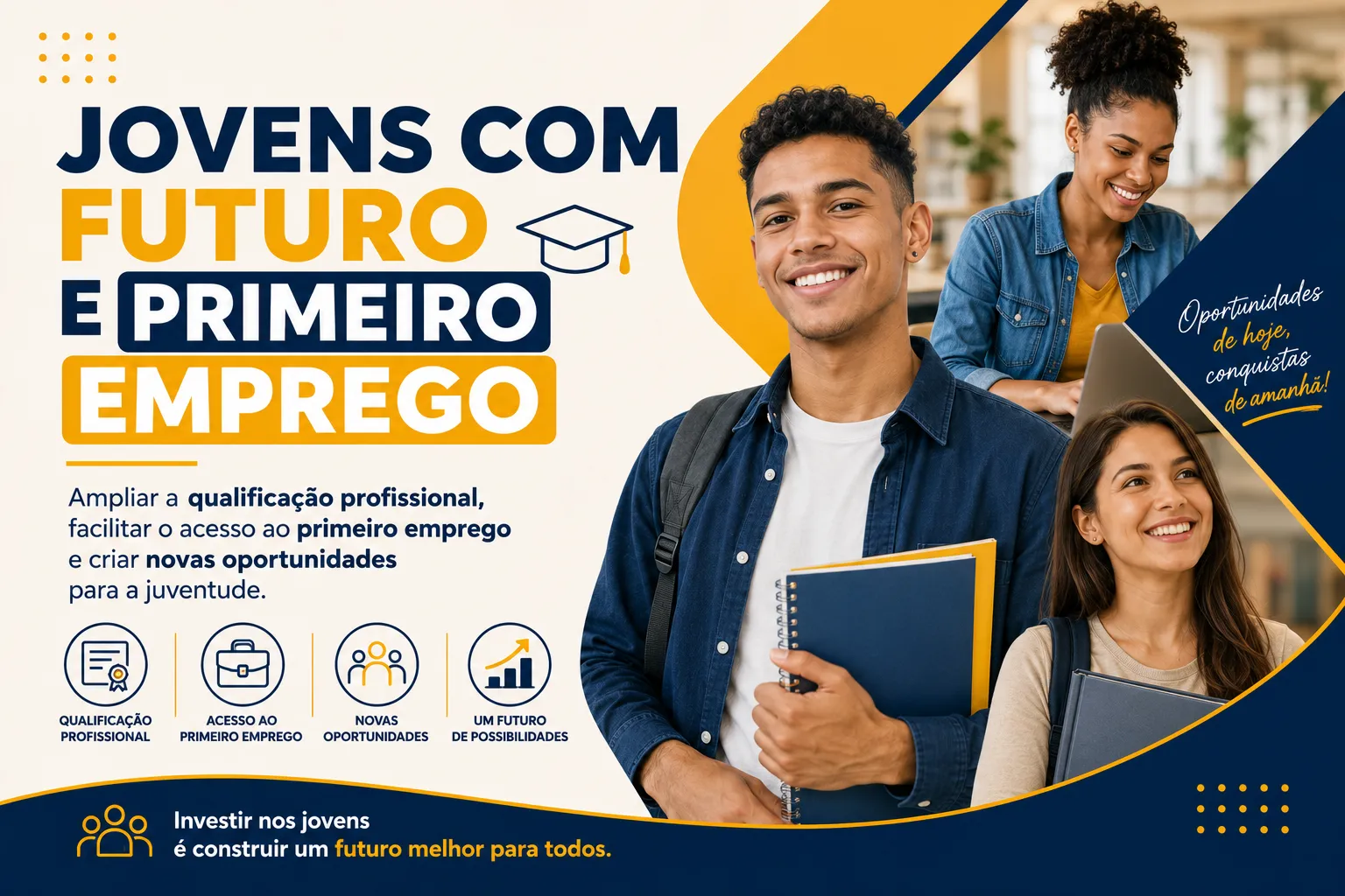 JOVENS COM FUTURO E PRIMEIRO EMPREGO